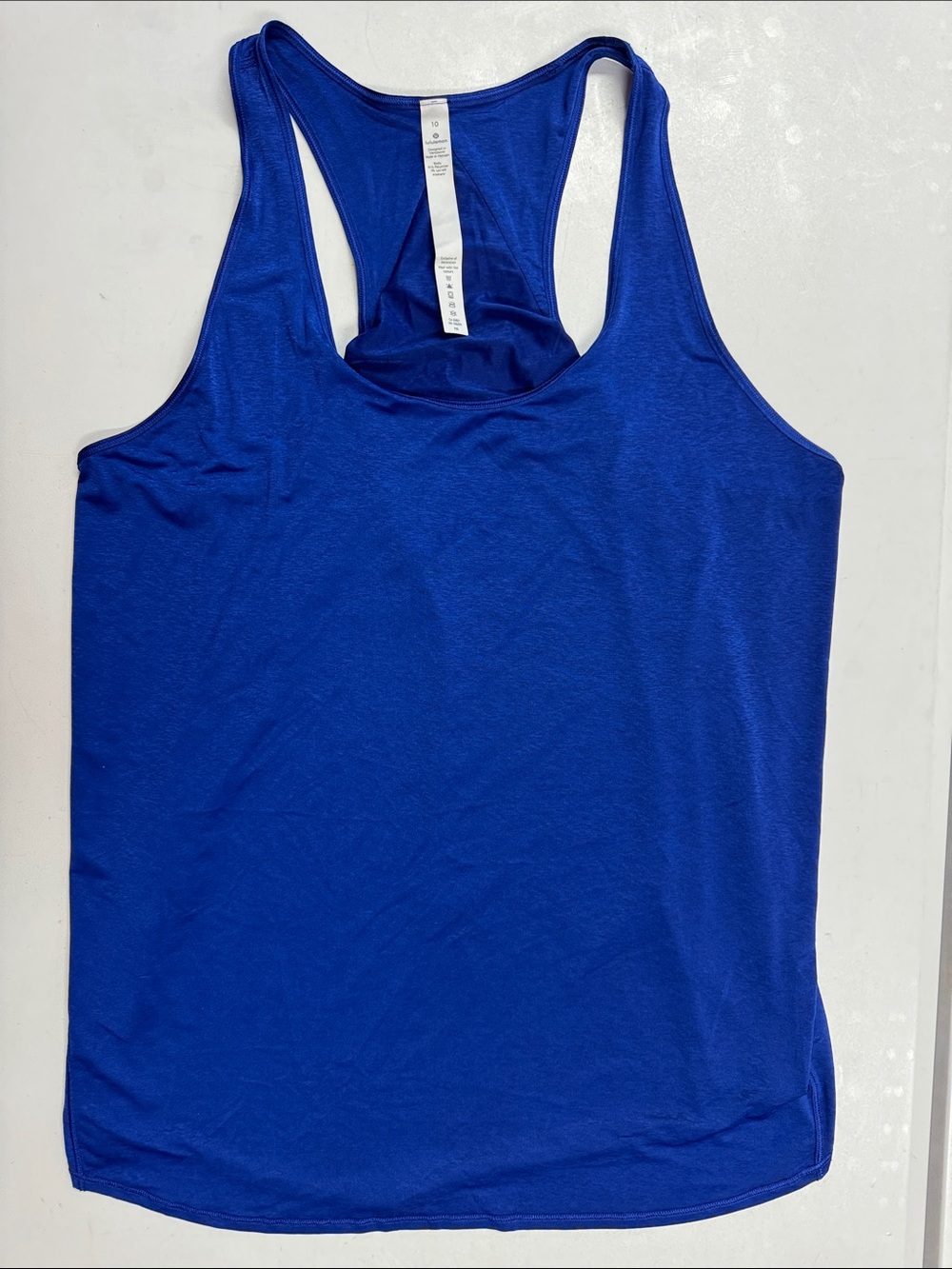 lululemon athletica Racerback Tank Top in Cobalt Blue